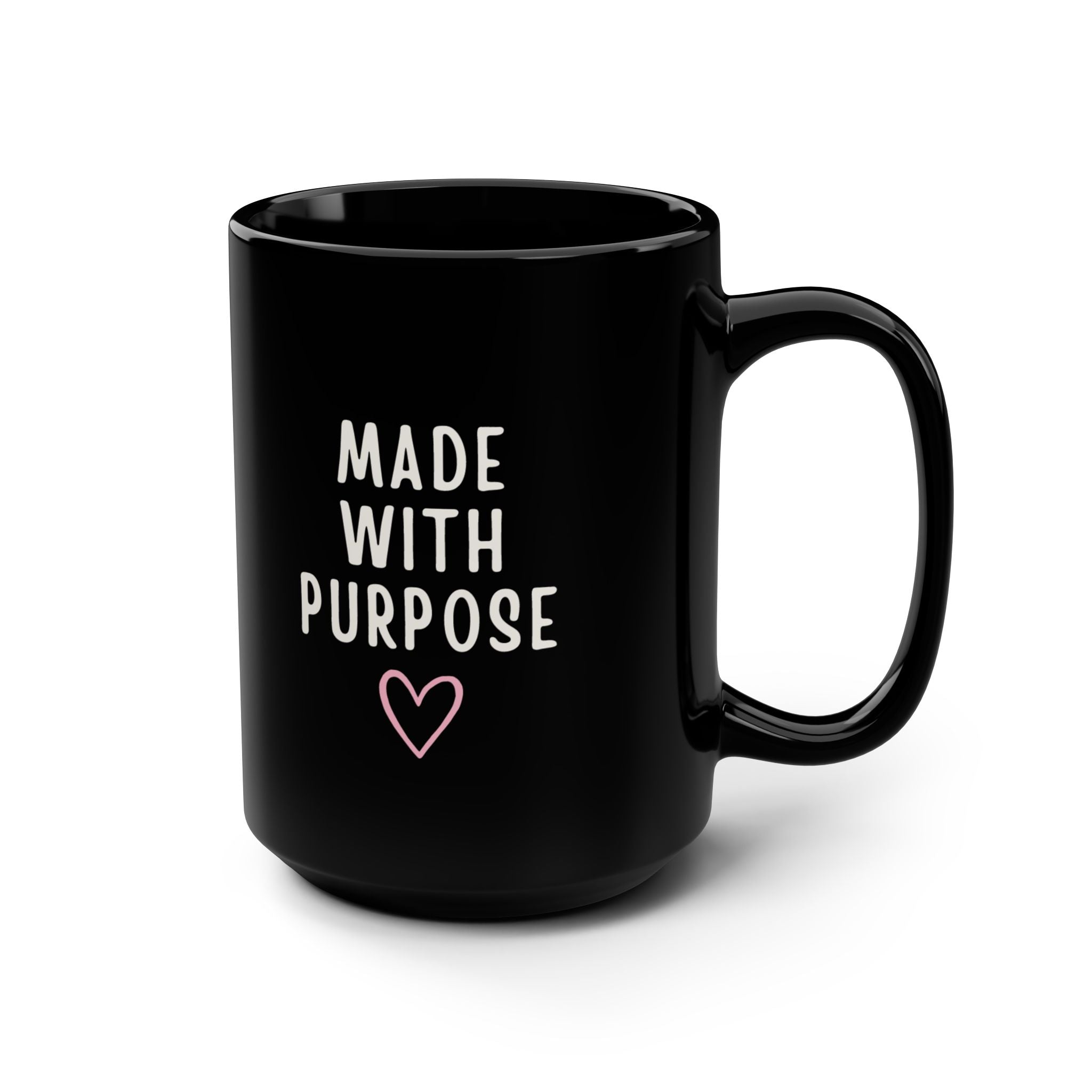 Black Mug, 15oz
