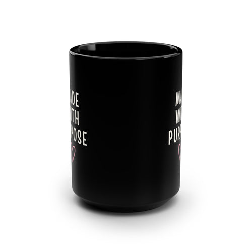 Black Mug, 15oz