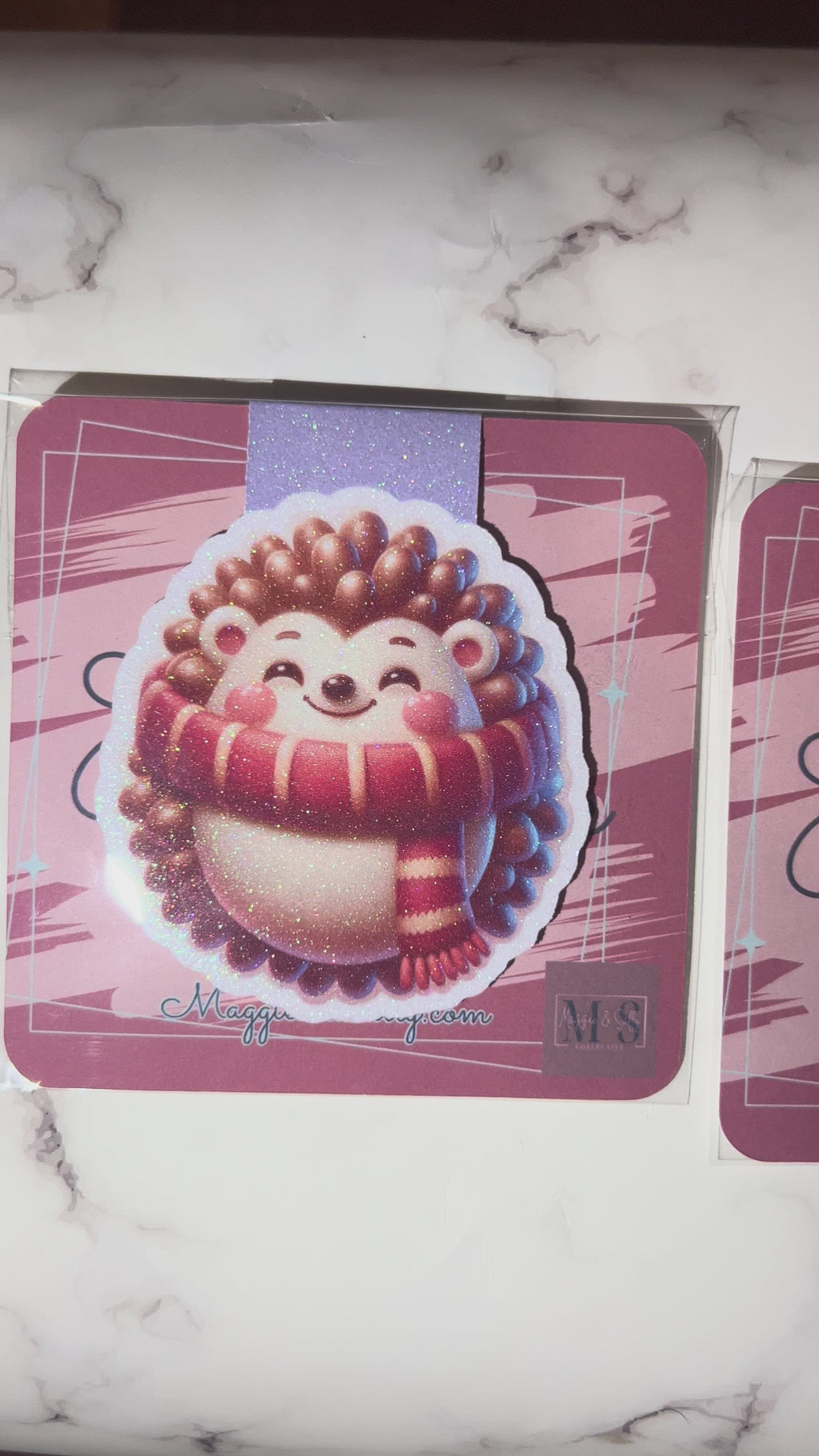 Glitter Critters Book Buddies Set of 5