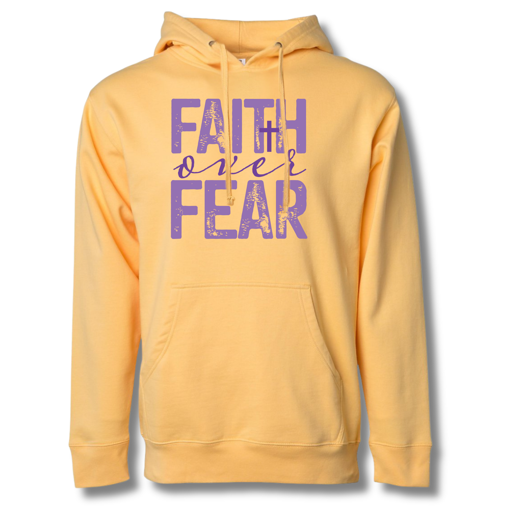 Pre-Order: Faith Over Fear Glow Hoodie