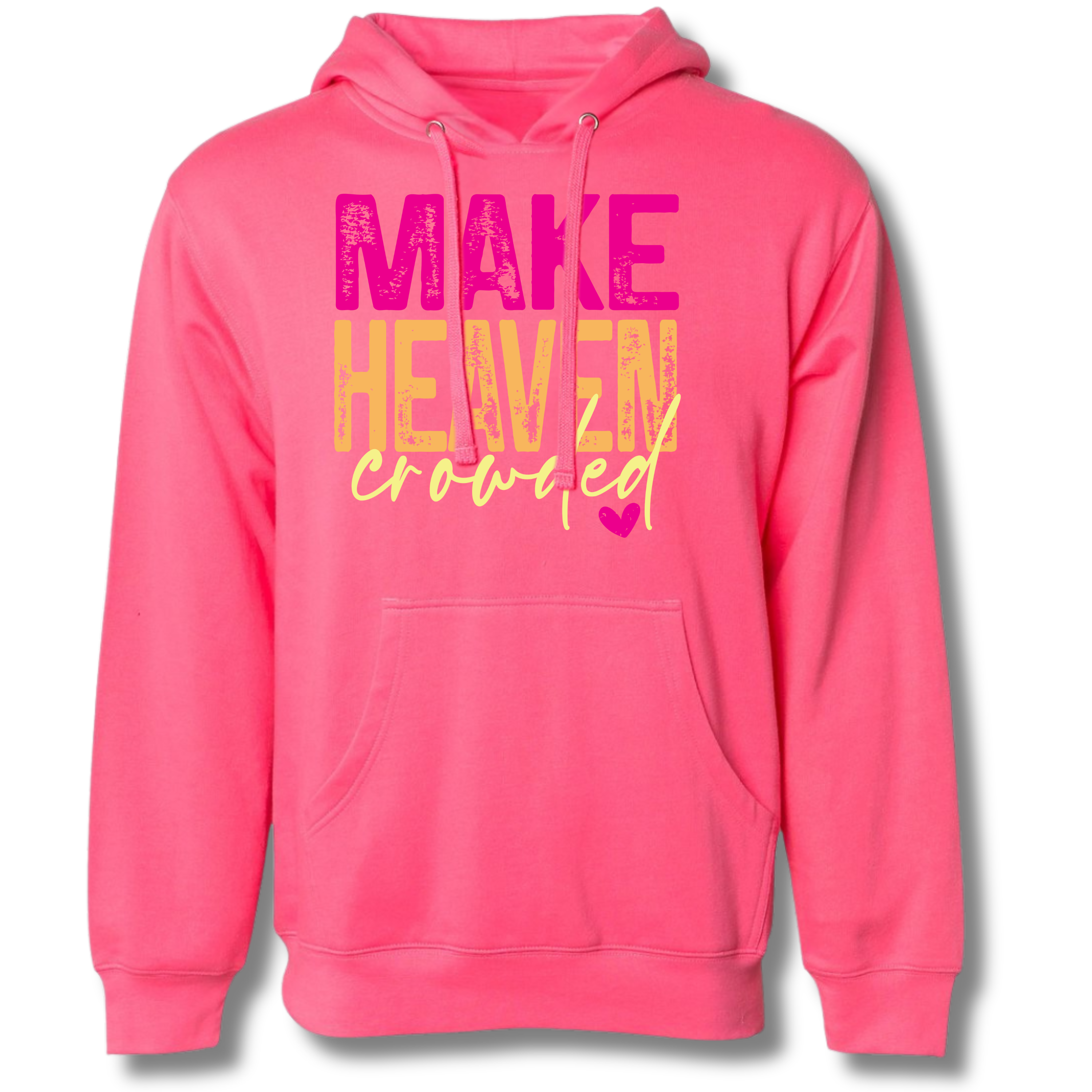 Pre-Order: Crowd the Kingdom Hot Pink Hoodie