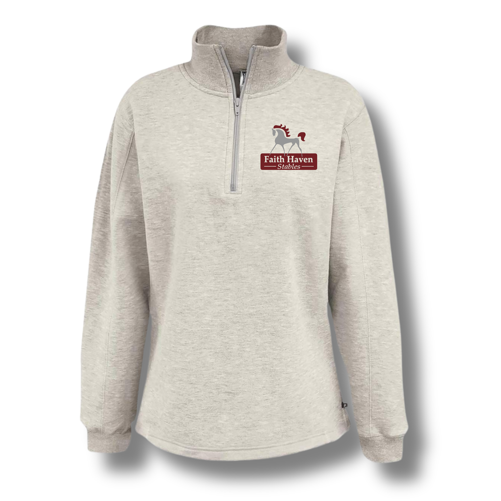 Faith Haven Stables: Women's Classic 1/4 Zip Pullover