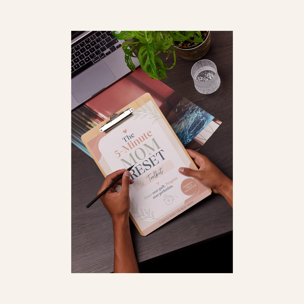 The 5-Minute Mom Reset | Printable Toolkit for Overwhelmed Moms