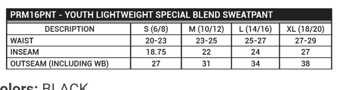 Faith Haven or Dressage Team Youth Joggers