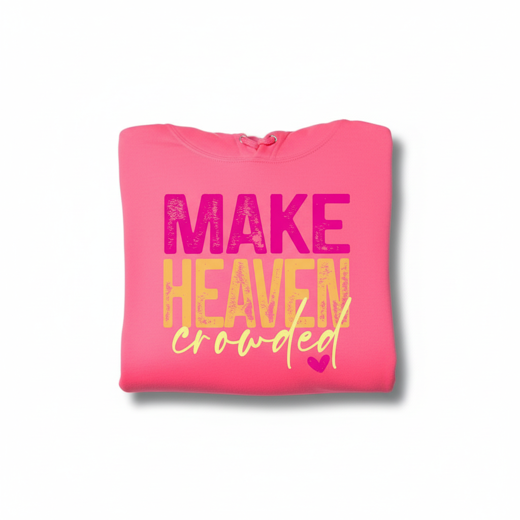 Pre-Order: Crowd the Kingdom Hot Pink Hoodie