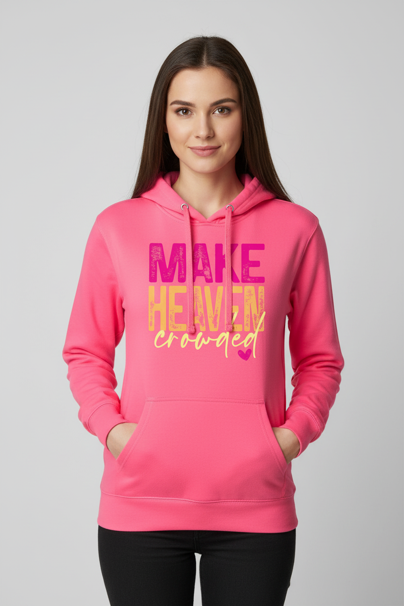 Pre-Order: Crowd the Kingdom Hot Pink Hoodie