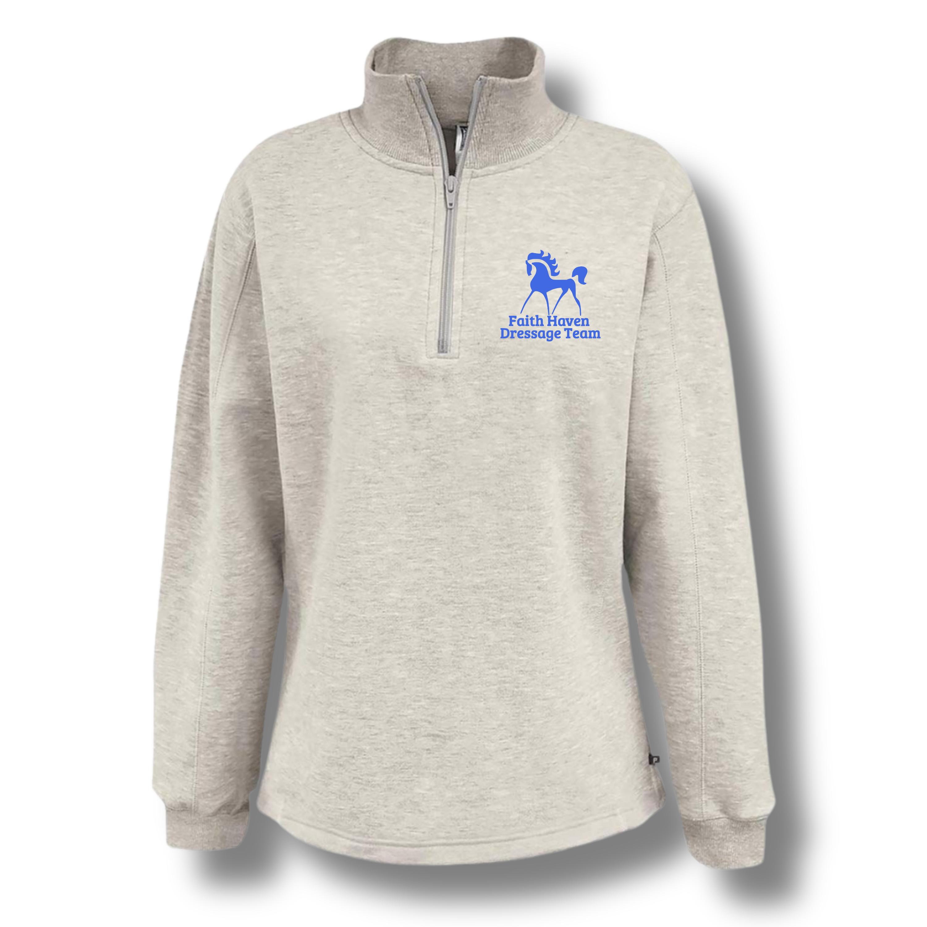 Faith Haven Dressage Team: Women's Classic 1/4 Zip Pullover